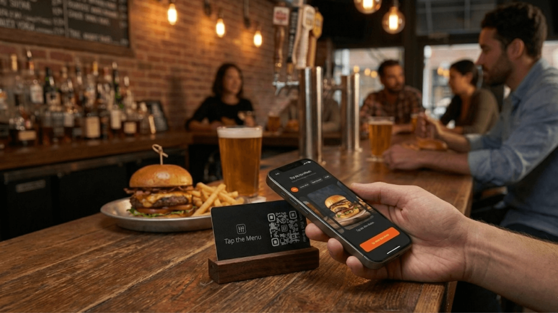 Listro platform hero image showcasing the complete digital menu solution for modern restaurants